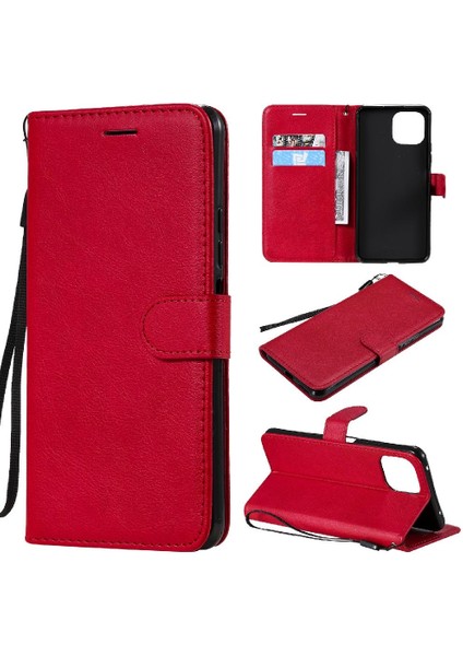Xiaomi 11 Lite Için Flip Case Yüksek Kaliteli Deri Iş Cüzdan Telefon (Yurt Dışından)
