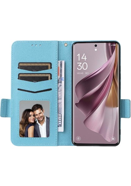 Oppo Için Kılıf Oppo 10 Pro 5g Pu Deri Kart Yuvaları Tutucu Manyetik Yan (Yurt Dışından) fırsatları