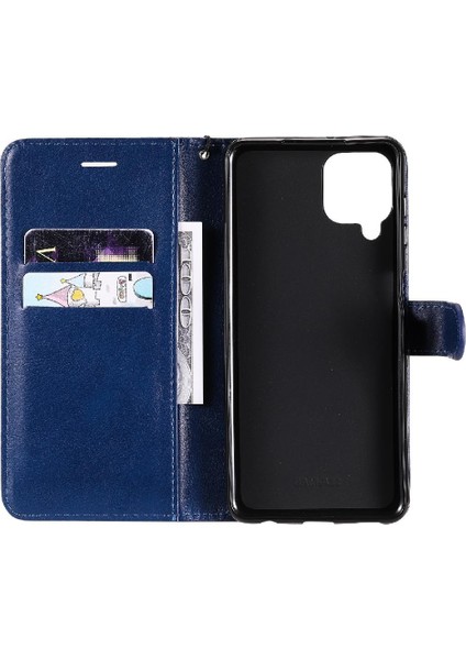 Samsung Galaxy A22 4g Klasik Düz Renk Iş Cüzdan Için Flip Case (Yurt Dışından) fırsatları