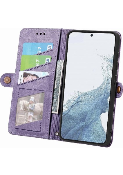 Samsung Galaxy S23 Artı Flip Kapak Cüzdan Basit Iş Için Flip Case (Yurt Dışından) indirimleri