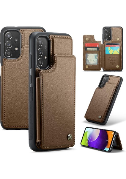 Mellow Mall Samsung Galaxy Için Caseme Cüzdan Kılıf A52S 5g Pu Deri Ince Darbeye (Yurt Dışından)