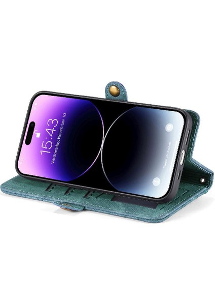 IPhone 14 Için Flip Case Cüzdan Kılıf Basit Iş Flip Kapak (Yurt Dışından) modelleri