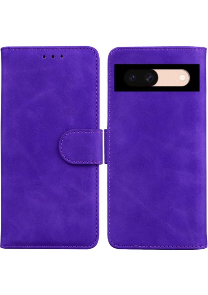 Google Piksel 8A Için Flip Case Standı Tutucu Premium Pu Deri Kart Yuvası (Yurt Dışından)