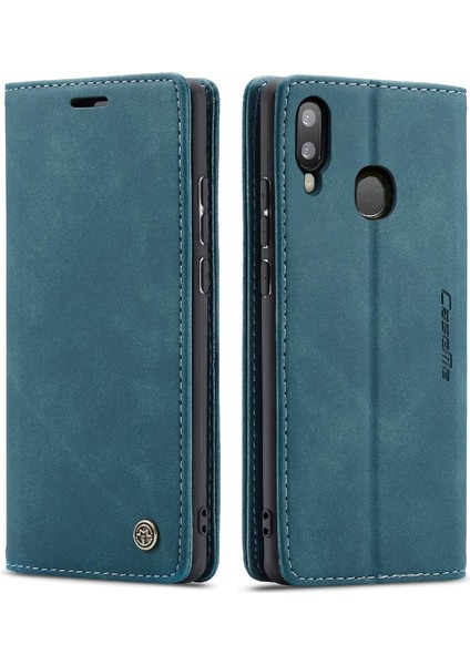 Samsung Galaxy A20E Flip Folio Kitap Kılıf Için Flip Case Kart Yuvası Kickstand (Yurt Dışından)