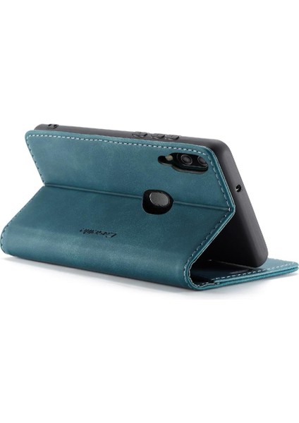 Samsung Galaxy A20E Flip Folio Kitap Kılıf Için Flip Case Kart Yuvası Kickstand (Yurt Dışından)