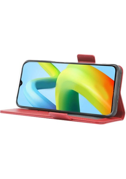 Xiaomi Redmi A1 Kart Yuvaları Tutucu Pu Deri Cüzdan Manyetik Yan (Yurt Dışından)