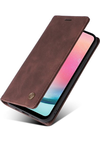 Samsung Galaxy A24 4g Için Flip Case Basit Iş Darbeye Deri (Yurt Dışından) fırsatları