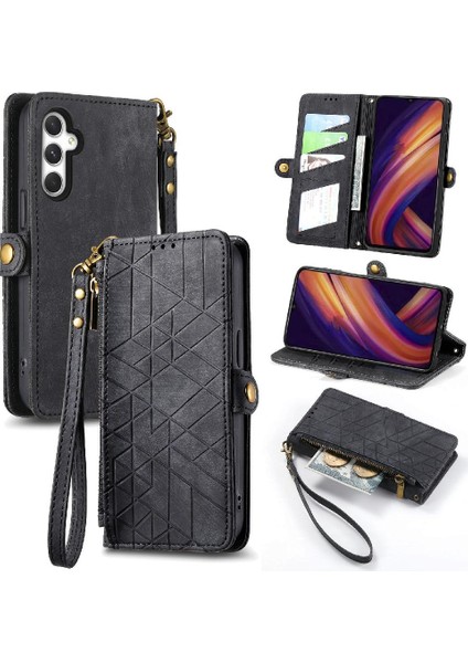 Samsung Galaxy A25 Için Flip Case 5g Kapak Çevirin Cüzdan Basit Iş Durum (Yurt Dışından)