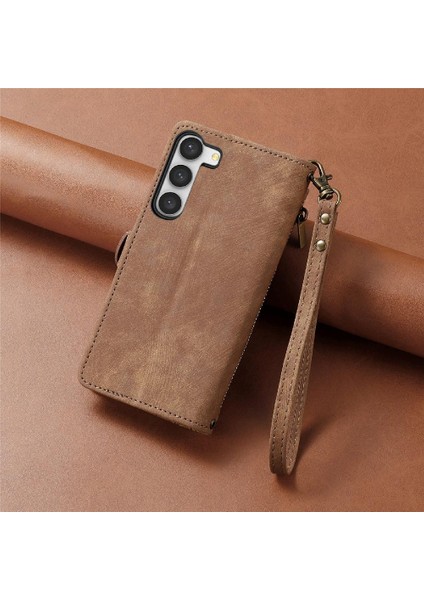 Samsung Galaxy S23 Artı Flip Kapak Cüzdan Basit Iş Için Flip Case (Yurt Dışından) modelleri