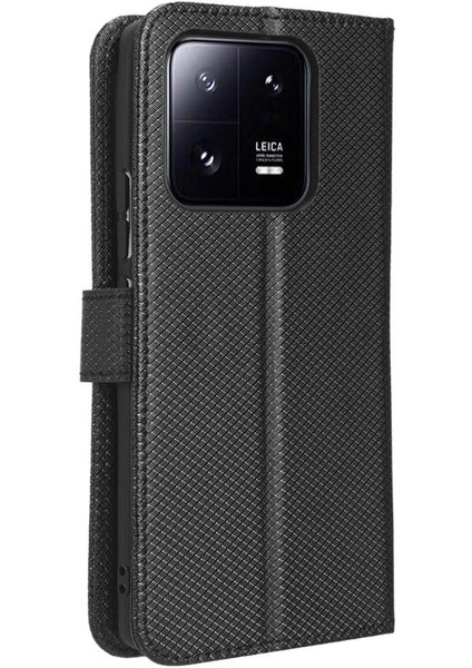 Xiaomi 13 Pro Kart Tutucu Kapak Manyetik Cüzdan Kickstand (Yurt Dışından)