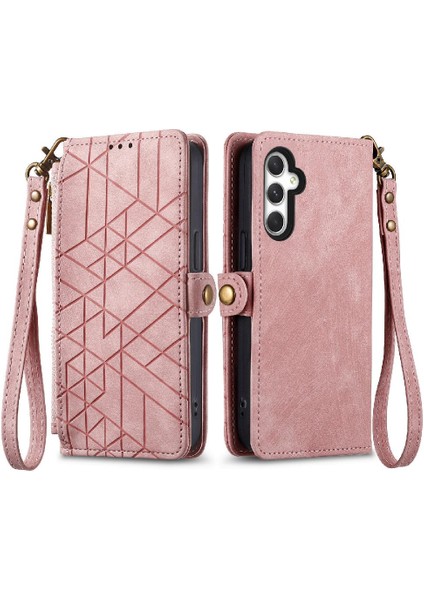 Samsung Galaxy A25 Için Flip Case 5g Kapak Çevirin Cüzdan Basit Iş Durum (Yurt Dışından)