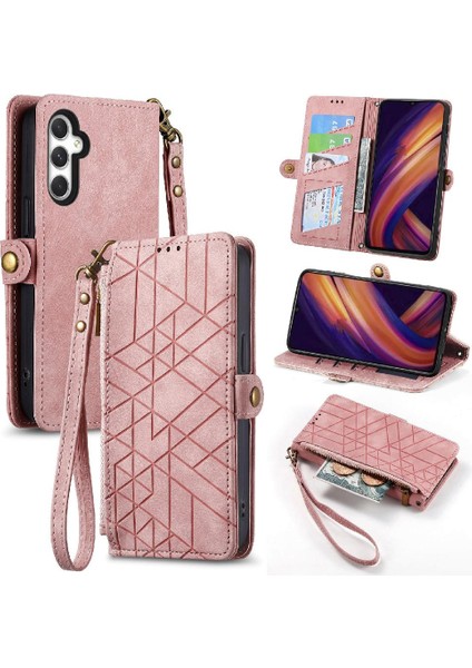 Samsung Galaxy A25 Için Flip Case 5g Kapak Çevirin Cüzdan Basit Iş Durum (Yurt Dışından) modelleri