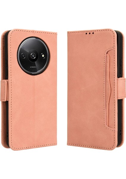 Xiaomi Redmi A3 Manyetik Kapatma Deri Cüzdan Kapak Için Kılıf Ayarlanabilir (Yurt Dışından)