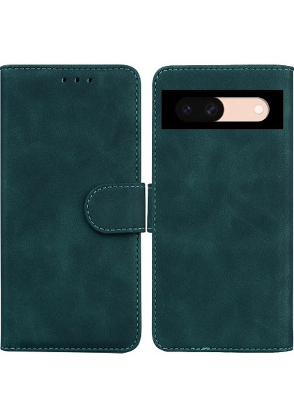 Google Piksel 8A Için Flip Case Standı Tutucu Premium Pu Deri Kart Yuvası (Yurt Dışından)