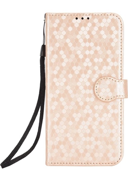 Tecno Spark 20 Manyetik Toka Geometrik Desen Deri Cüzdan Için Kılıf (Yurt Dışından)