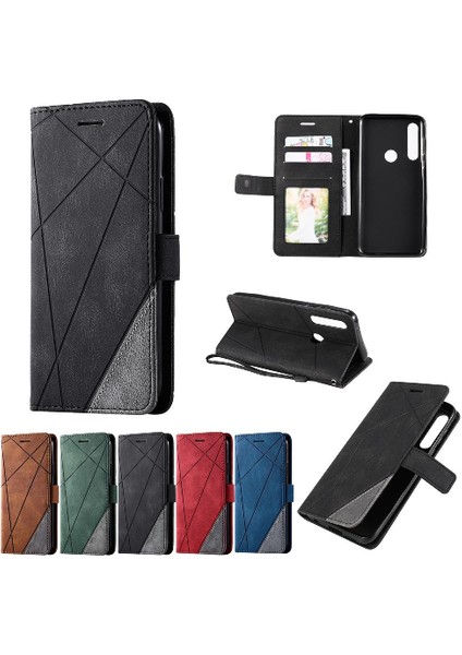 Mellow Mall Motorola Moto G Güç Cüzdan Flip Case Için Folio Pu Deri Kart Tutucu (Yurt Dışından)