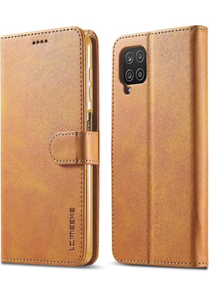 Mellow Mall Samsung Galaxy M33 5g Için Tutucu Kart Yuvaları ile Cüzdan Buzağı Doku (Yurt Dışından)