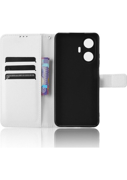 Realme C55 4g Kickstand Manyetik Cüzdan Kart Tutucu Kapak Için Kılıf (Yurt Dışından)