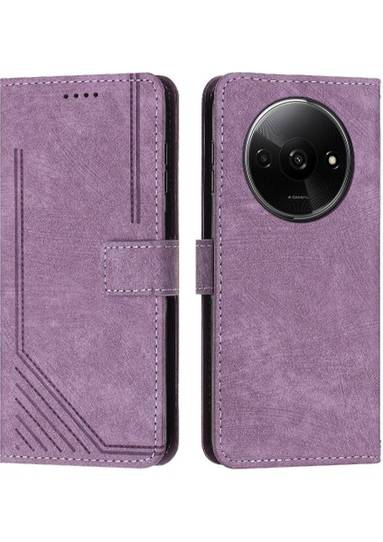 Xiaomi Redmi A3 Için Kılıf Tam Koruma Darbeye Kapak Kapak Yan Kart (Yurt Dışından)