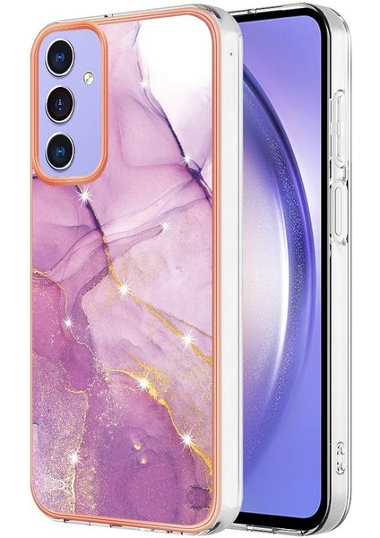 Samsung Galaxy A15 5g Yumuşak Tampon Ince Tpu Mermer Desen (Yurt Dışından)