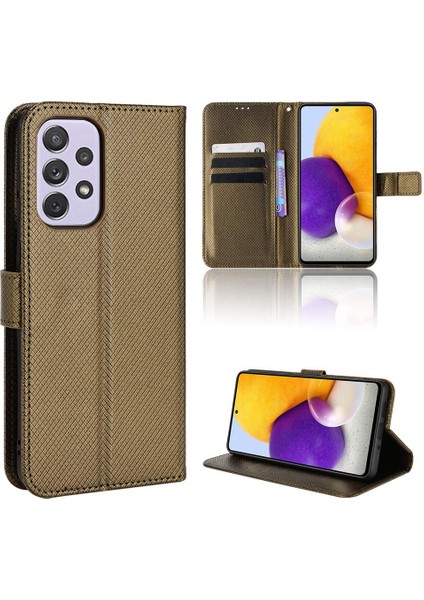 Samsung Galaxy A73 5g Kart Tutucu Manyetik Cüzdan Kapak Kickstand (Yurt Dışından)