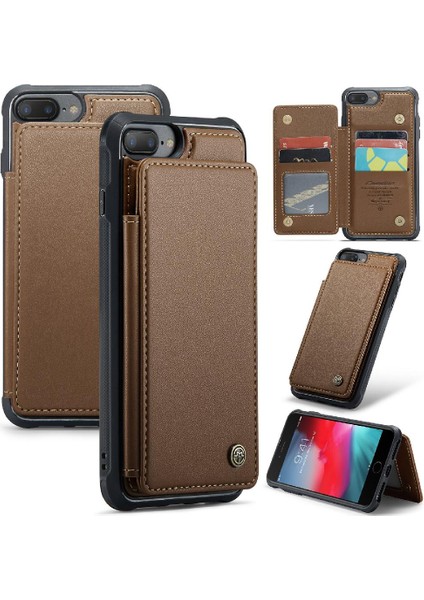 IPhone 6 Artı/6s Artı Pu Deri Rfıd Engelleme Için Caseme Cüzdan Kılıf (Yurt Dışından)
