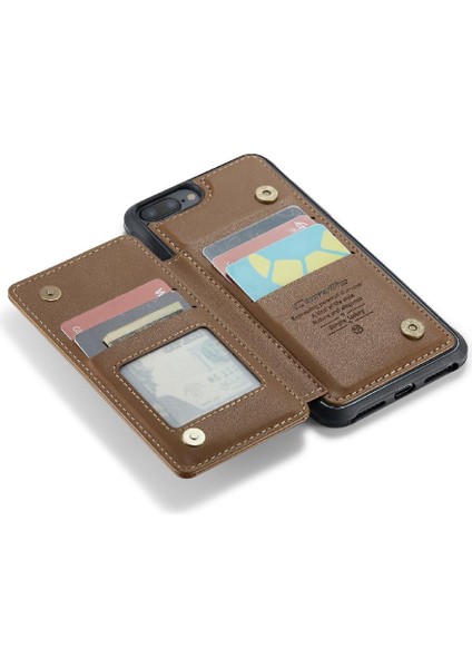 IPhone 6 Artı/6s Artı Pu Deri Rfıd Engelleme Için Caseme Cüzdan Kılıf (Yurt Dışından)