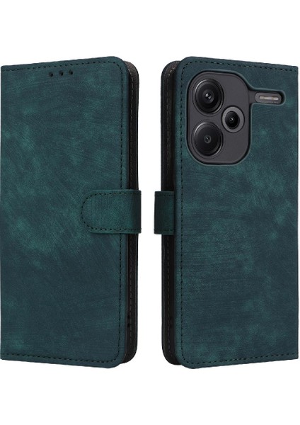 Xiaomi Redmi Not Için Kılıf 13 Pro Artı Pu Deri Flip Folio Cüzdan Kart (Yurt Dışından)