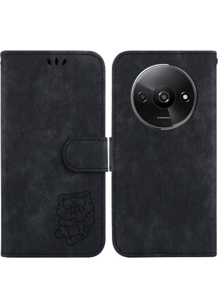 Xiaomi Redmi A3 Için Kılıf Tutucu Kapak Çevirin Folio Kart Cep Cüzdan Kılıf (Yurt Dışından)