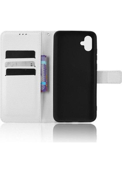 Samsung Galaxy A04E Kickstand Kart Tutucu Manyetik Cüzdan Kapak Için Kılıf (Yurt Dışından) modelleri