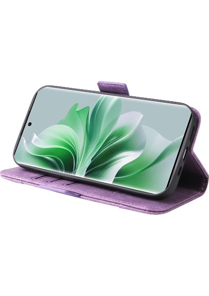 Oppo Oppo 11 Pro 5g Için Kılıf Tpu Deri Manyetik Kart Yuvaları Cüzdan Flip (Yurt Dışından)