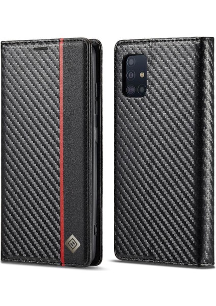 Samsung Galaxy A51 4g Için Kılıf Tam Koruma Kartı Ekleme Deri (Yurt Dışından)