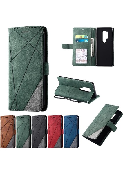 Oneplus 8 Için Kılıf Pro Cüzdan Flip Folio Manyetik Kart Tutucu Kickstand Pu (Yurt Dışından)