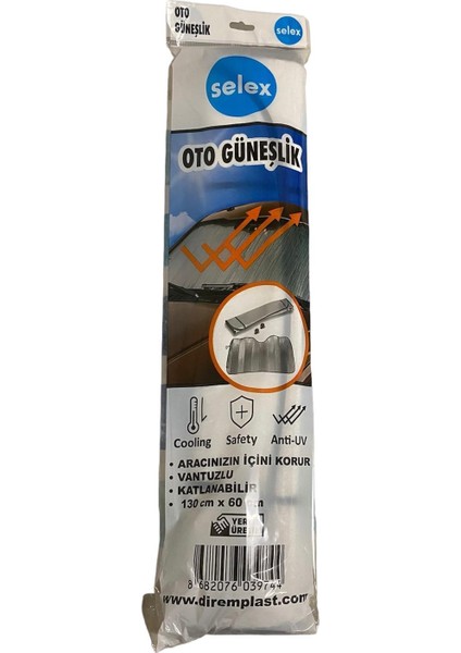 Oto Güneşlik Kemer Tokası Hediyeli