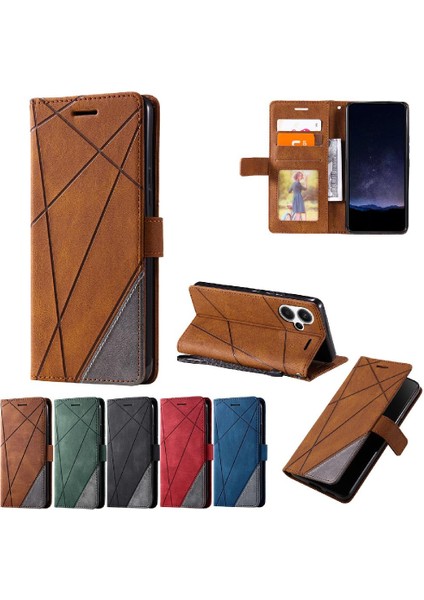 Xiaomi Redmi Için Not 13 Pro Artı Manyetik Cüzdan Çevir Folio Kart Pu (Yurt Dışından)