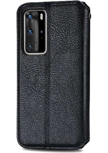 Mellow Mall Huawei P40 Pro Moda Tasarım Kılıf Cüzdan Fonksiyonu Için Kılıf Çevirin (Yurt Dışından)