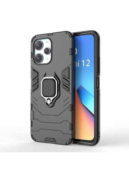 Xiaomi Redmi Için 12 4g Askeri Damla Koruma Darbeye Kapak Halkası (Yurt Dışından)