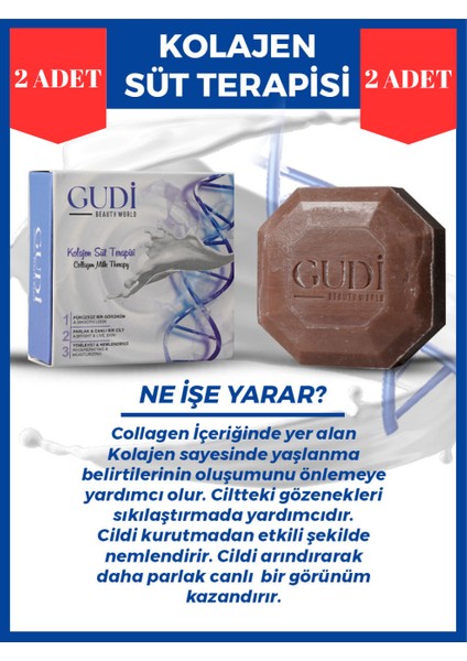 Collagen Içerikli & Milk Therapy Cilt Bakım Sabunu 120 gr 2 Adet