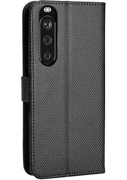 Sony Xperia 1 Iı Manyetik Cüzdan Kickstand Kart Tutucu Kapak Için Kılıf (Yurt Dışından)