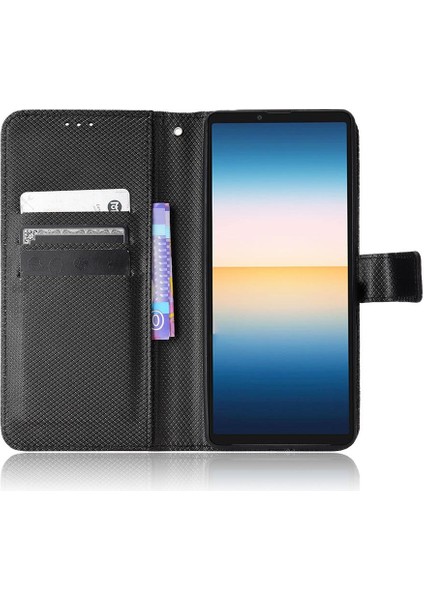Sony Xperia 1 Iı Manyetik Cüzdan Kickstand Kart Tutucu Kapak Için Kılıf (Yurt Dışından)
