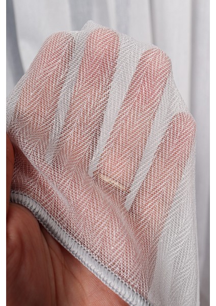 Garvolin Gri Düz Tül Perde (1/3 Sık Pile) indirimleri