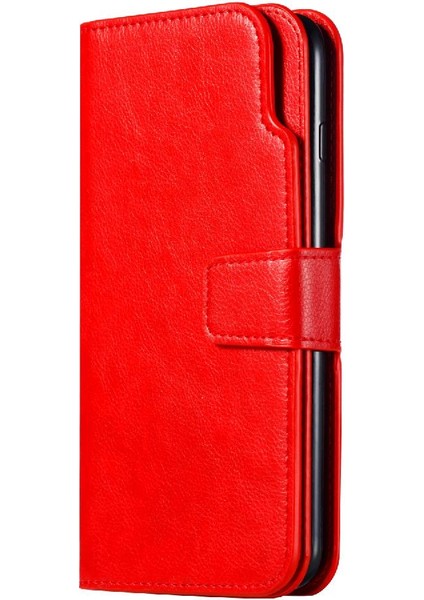 IPhone 6 Için Kılıf Artı/6s Artı 9 Kart Yuvaları Kickstand Cüzdan Manyetik Pu (Yurt Dışından)
