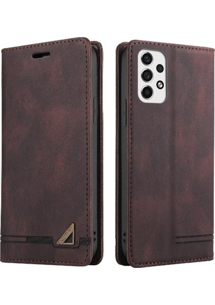 Samsung Galaxy A53 5g Premium Deri Premium Deri Kickstand (Yurt Dışından)