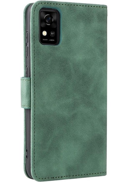 Kart Tutucu Kickstand ile Zte Blade Zte Deri Folio Flip Case Için Kılıf (Yurt Dışından)