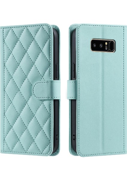 Samsung Galaxy Not 8 Için Telefon Kılıfı Flip Folio Cüzdan Kart Yuvaları Tutucu (Yurt Dışından)