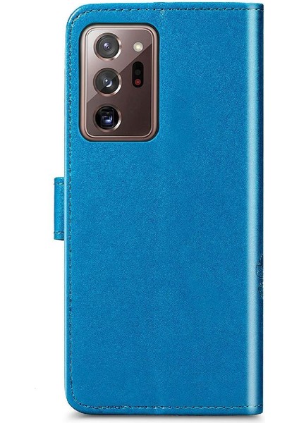 Samsung Galaxy Not 20 Için Kılıf Ultra Deri Kılıf Kapak Kapak Dört Yaprak (Yurt Dışından)