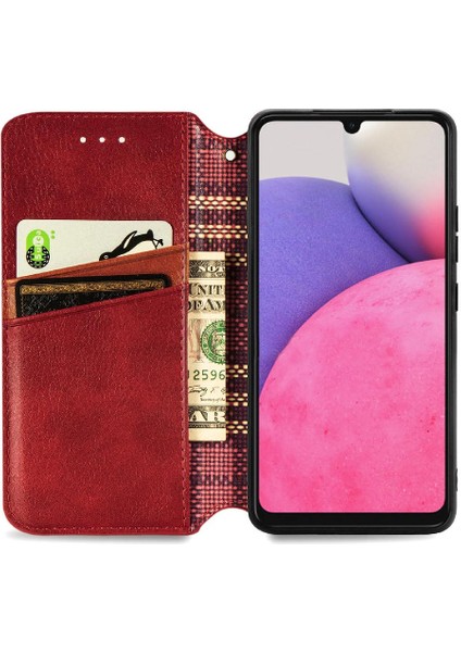 Samsung Galaxy A33 5g Kılıf Için Kılıf Moda Tasarımı Zarif Flip (Yurt Dışından) fırsatları