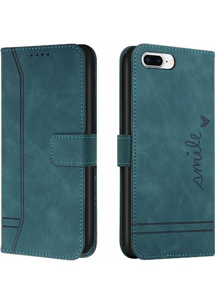 Iphone 6 Için Telefon Kılıfı Artı/6s Artı Kart Yuvaları Kapak El Kayışı Pu Flip (Yurt Dışından)