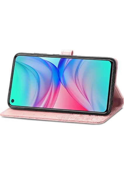 Mays Boutique Infinix Sıcak 10 Basit Iş Darbeye Deri Çanta Flip Case (Yurt Dışından)