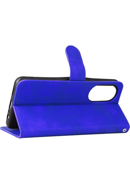 Kart Tutucu Kickstand Deri Folio Flip Case ile Onur X7 Için Kılıf (Yurt Dışından) modelleri